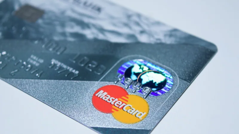 BrightWay credit card Mastercard close-up review